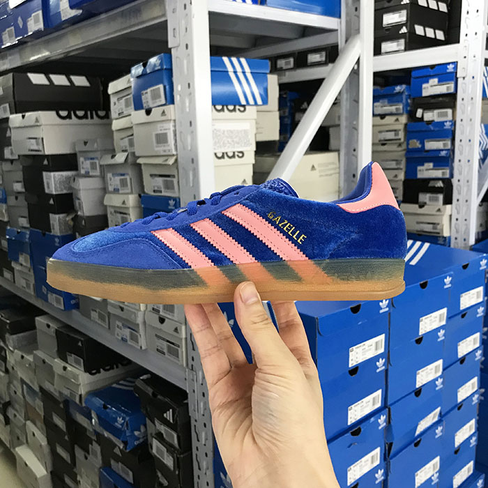 Adidas三叶草 GAZELLE INDOOR 男女德训鞋休闲板鞋 IG6785 JR8029