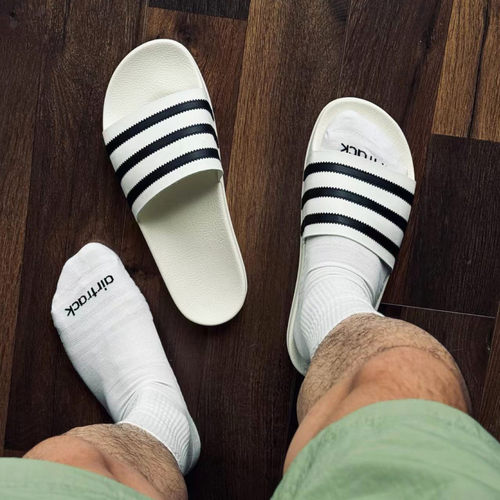 Adidas三叶草 ATHLETICS ADILETTE 男女经典联名款运动拖鞋IH2272