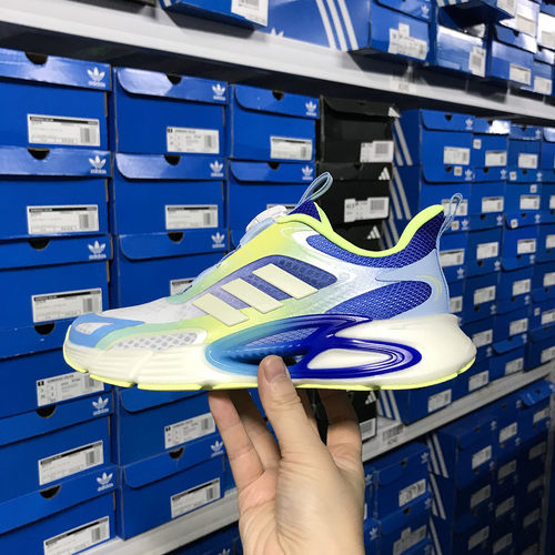 Adidas CLIMACOOL AC HABU 儿童小清风旋转按钮运动鞋KJ6873 6874