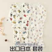 儿童秋衣秋裤 套装 纯棉无骨男童保暖内衣卡通宝宝居家服睡衣A类棉