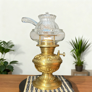 新款纯铜煮茶炉潮汕功夫茶具茶灯家用酥油炉茶灯小将军空气灯厂家