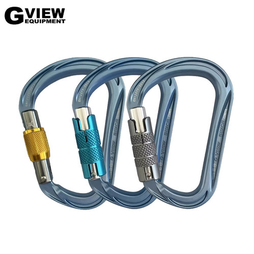 GVIEW 旗云 C280 BINCE攀岩登山HMS梨形主锁H锁绳索救援钩环