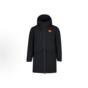 李宁中长款羽绒服男子2025冬季新款荣耀系列防风保暖外套AYMV603