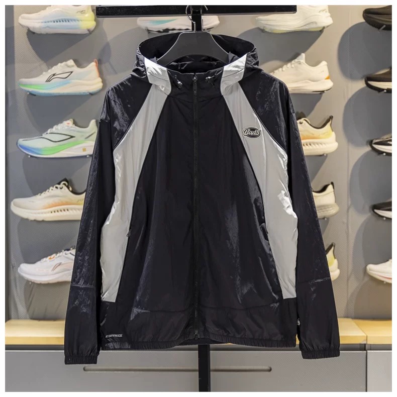 李宁运动风衣男子2025秋季新款时尚潮流系列休闲外套AFDV329