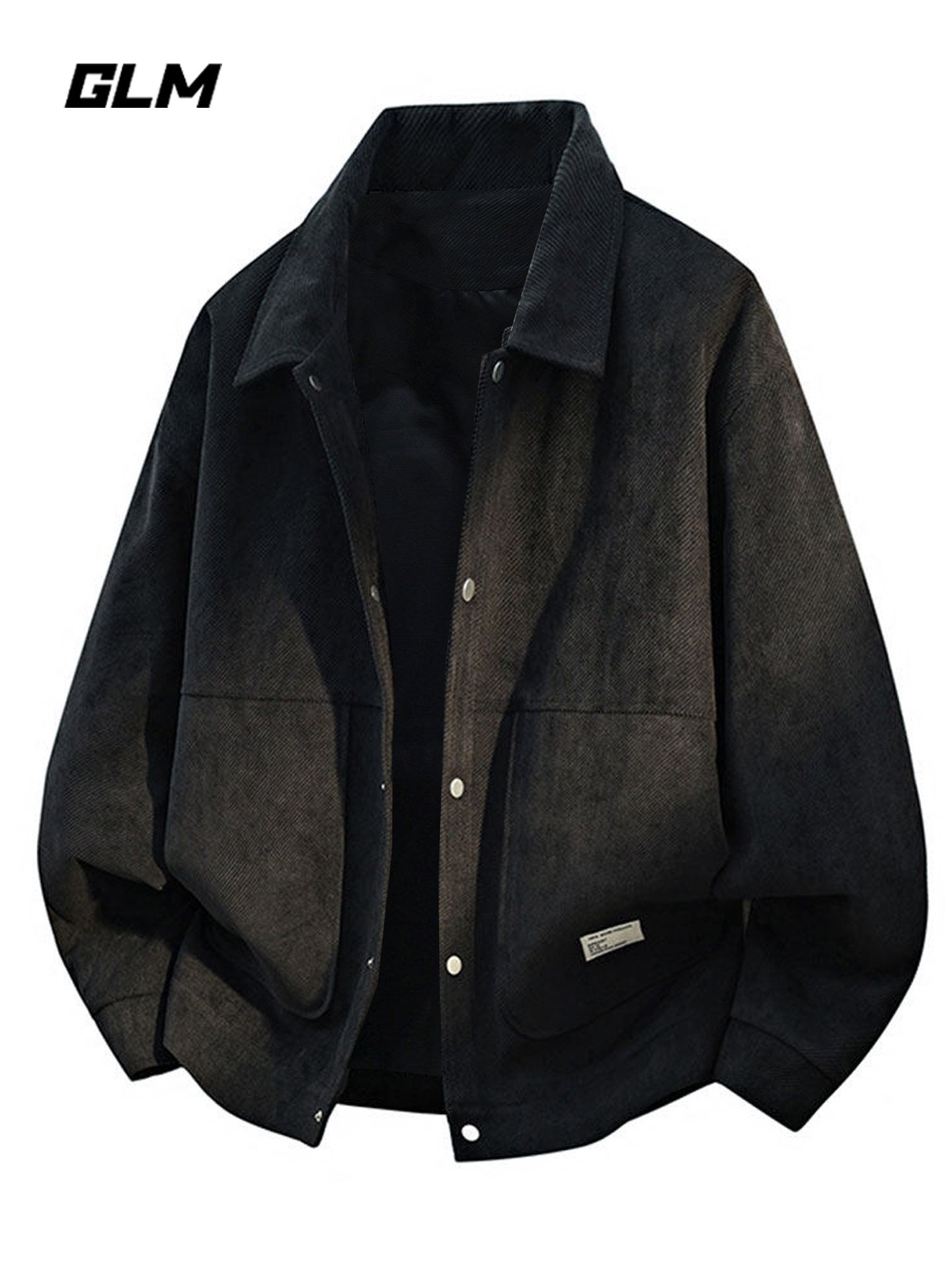 [Ao Ruipeng Endorsements] GLM official men's intelligent American black lapel workwear jacket for men's autumn jacket