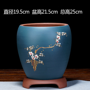 匠心盆界花盆宜兴紫砂盆君子兰盆兰草专用盆紫砂多肉，老桩盆景盆