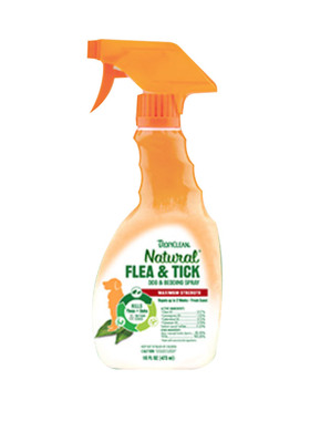 柴犬嘻嘻 美国进口TROPICLEAN多美洁植物精油除虱喷雾止痒抗过敏