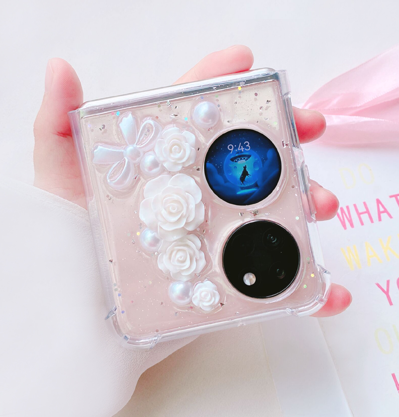 适用华为pocket2手机壳女款