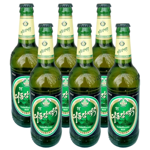 朝鲜大同江啤酒金2号1号4.5度特产原装进口6瓶/12瓶丹东旅游平壤