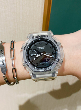 卡西欧农家橡树防水手表八角GA-2100SKE-7A 1A1 2110ET/SU/1A1 HC