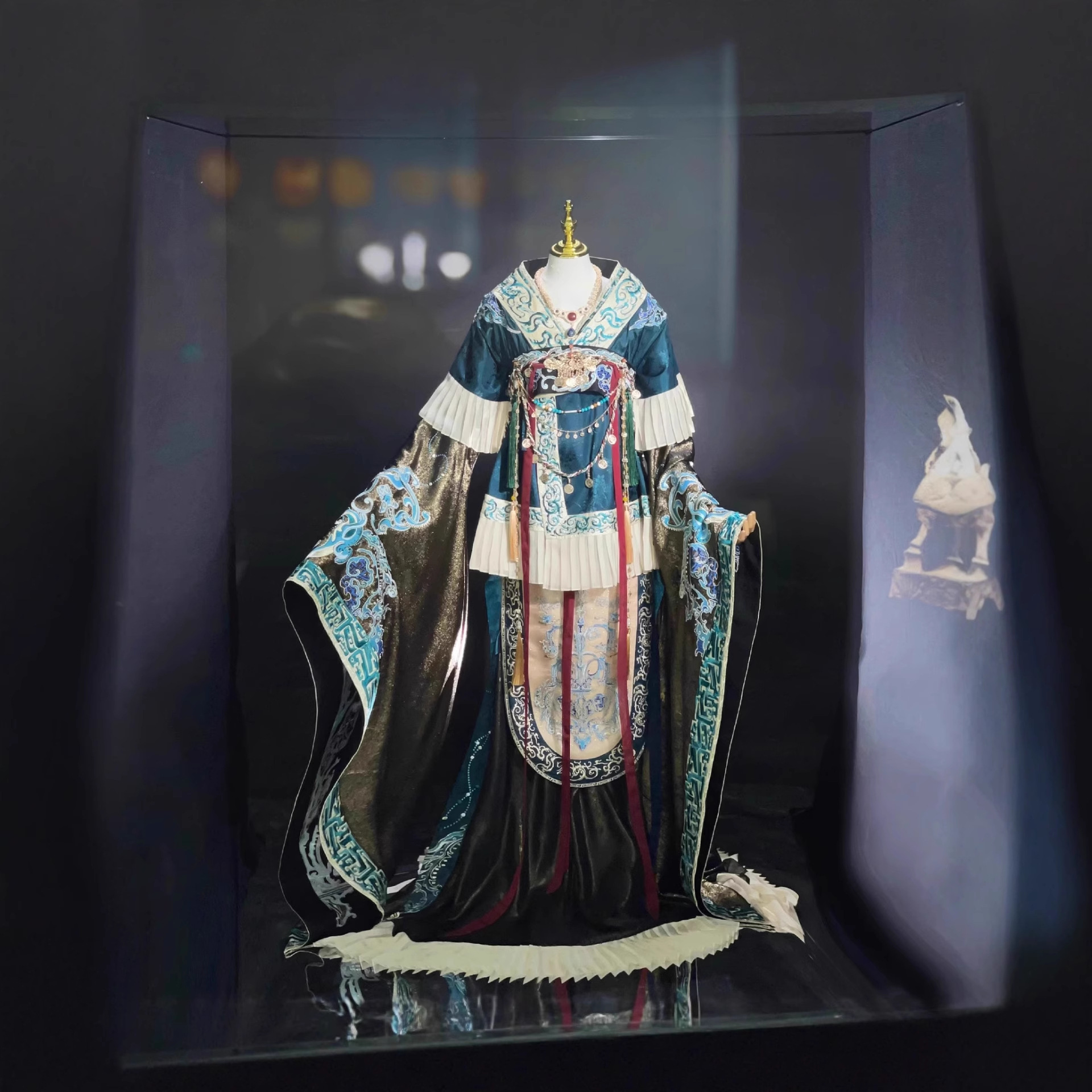 2025秋季重工刺绣青铜神树袿衣复原魏晋南北朝汉服套装超仙女装