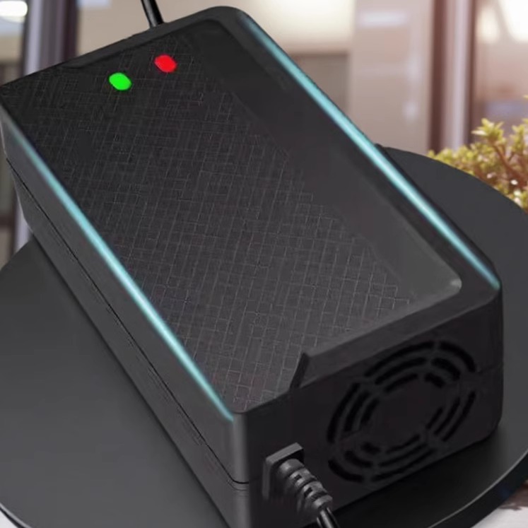 铅酸原装电动车48v12ah充电器60V72V新国标老款T型小公插插头专用