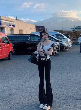 【formal一脚蹬卫裤】春夏秋三季推！精梳棉“高支高弹”微喇长裤