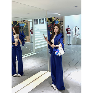 休斯顿留子 外套&卫裤 主推 380g高克重OS版 AW巴黎蓝 现货