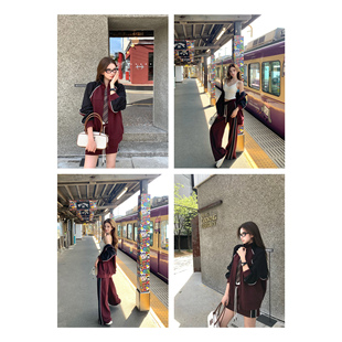 Ankara特调色 主推 学院感外套 半裙 现货 卫裤 m1u留学生