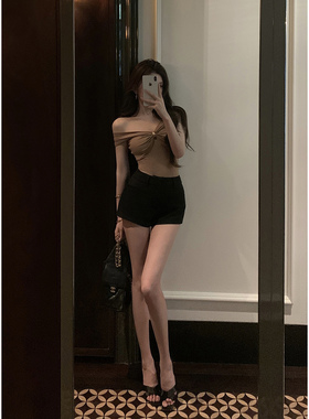 Momoshero【黑松露短裤】适配各种场合的thin“矜贵版”至简短裤