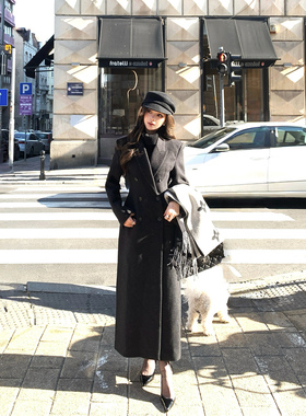 限量【至美Alpha女】Office max姐感 100wool大衣/毛织上衣/半裙