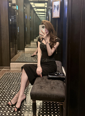 现货【polka dot古早女主】90S——上东区贵女曼妙曲线上衣/半裙