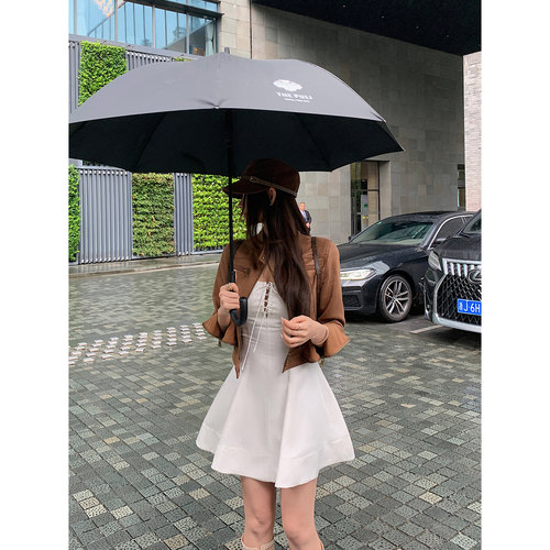 【RL小白裙】入秋博主都在穿的——莱赛尔亚麻绑带连衣裙