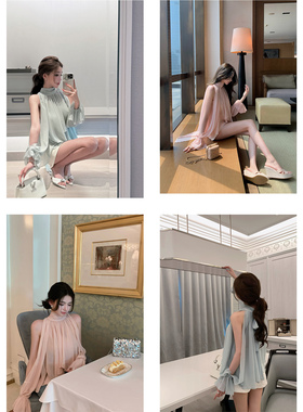 现货【Perth光影情书】私有浪漫~“极简版/重工版”飘带上衣