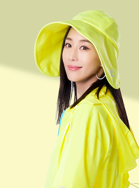 【官方正品】后益hoii防晒帽女夏防紫外线大帽檐轻薄透气遮阳帽