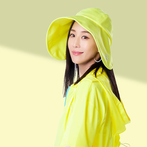 【官方正品】后益hoii防晒帽女夏防紫外线大帽檐轻薄透气遮阳帽