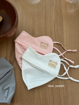 泰国小熊防晒口罩透气冰凉