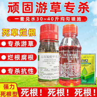 抗性顽固游草油草专杀农药稻李氏禾专杀除草剂除草剂正品农用农药