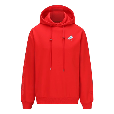 粒子狂热运动卫衣春秋女毛圈宽松