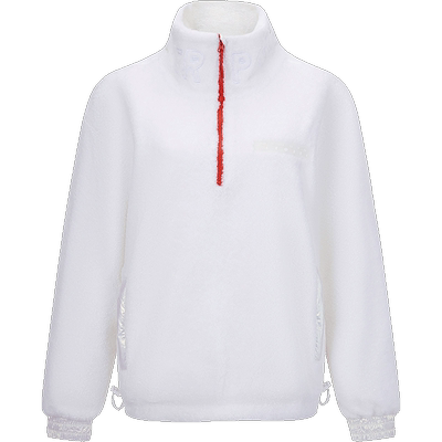 羊羔绒高领套头休闲卫衣