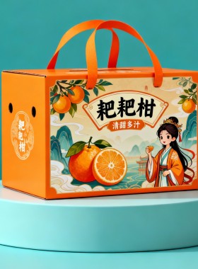 批发定制赣南空盒手提礼箱
