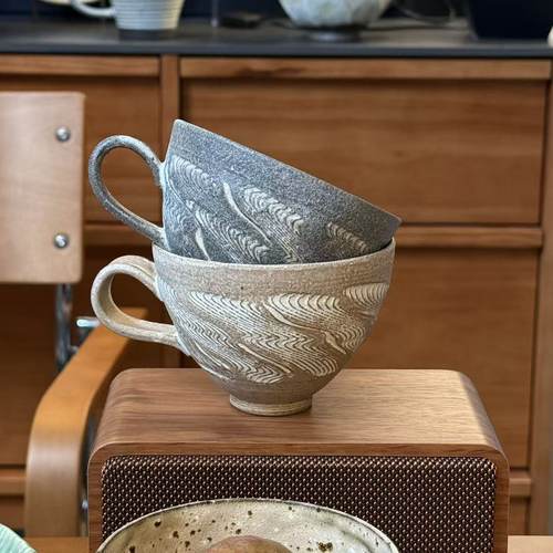 《蔓心》水波纹 拿铁杯 230ml