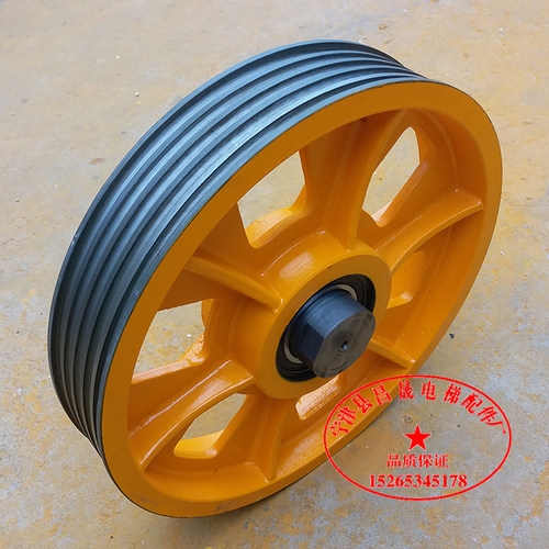 电梯配件导向轮反绳轮对重轮规格420*5/6*10厂家直销品质保证