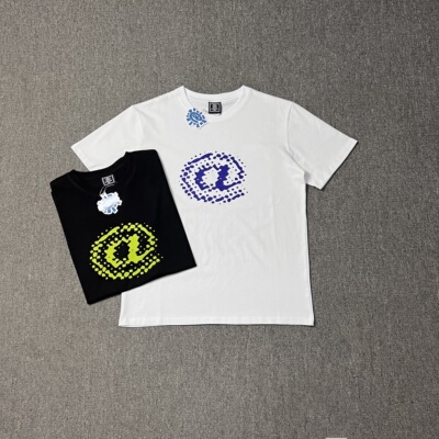 ADWYSD美式ins款字母印花潮牌纯棉短袖高街休闲百搭宽松上衣T恤衫