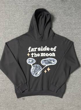 BROKEN PLANET细胞字母印花美式潮牌嘻哈高街纯棉连帽衫毛圈卫衣