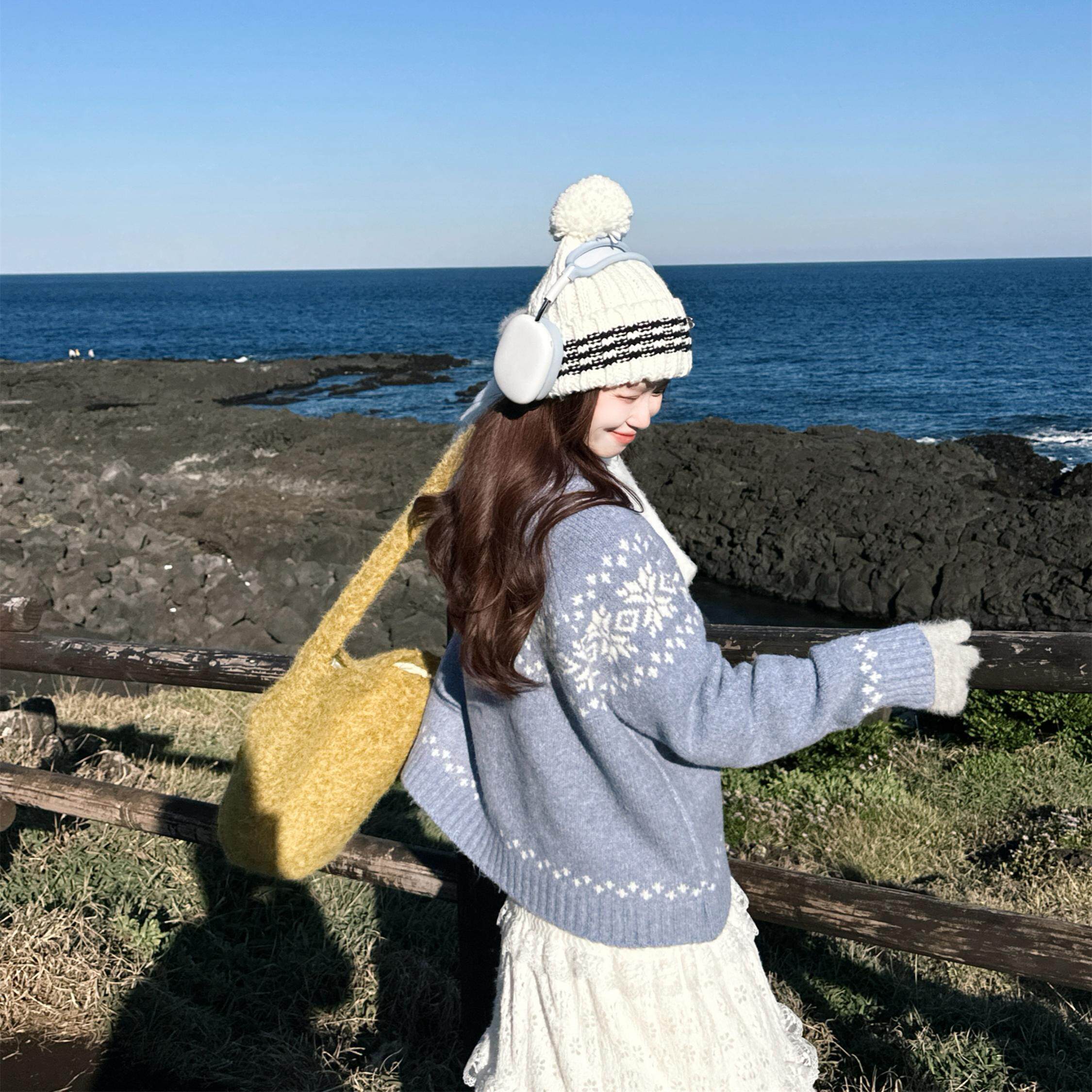 韩系气质ins风毛呢毛绒包包女新款通勤黄果树软绒呢子单肩斜挎包,箱包皮具/热销女包/男包,水桶包,淘宝优惠券,粉丝福利购,淘宝优惠卷