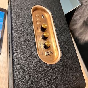 【顶配】马歇STANMORE3华强北三代蓝牙音响复古实木户外音箱