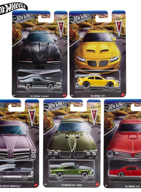 风火轮GRT01银标高普庞蒂亚克套装GTO合金汽车收藏模型男孩玩具