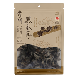 海伶山珍|段木黑木耳125g青川农家菌菇特产