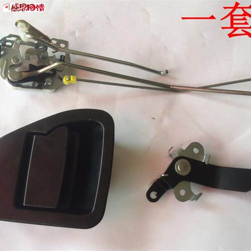 挖掘机配件卡特CAT320C D驾驶室门锁总成 外拉手o内锁芯块门锁总