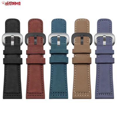 顾逸适用七个星期五表带T真皮M1Q1配件28mm原装sevenfriday表