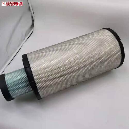 挖掘机VOLVO210B沃尔沃EC210B柴油机油M空气滤芯老款配