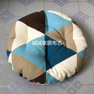 加厚 圆形坐垫松紧带圆板凳垫子 石凳 吧台坐垫罩