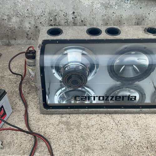 议价先锋Pioneer TS-W1200C超低音喇叭，12寸大功（维修）