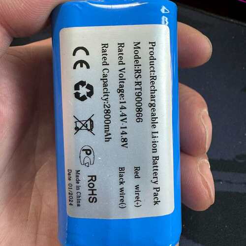 议价全新14.4V 2800mAh锂电池，型号RS-RT9008（维修）