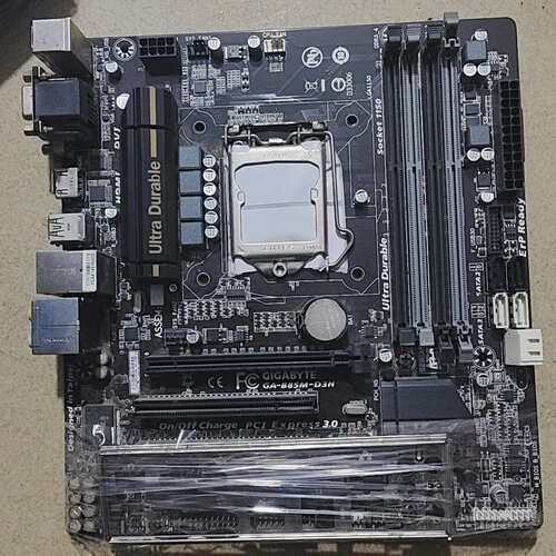 议价技嘉GA-B85M-D3H主板，正常使用（维修）
