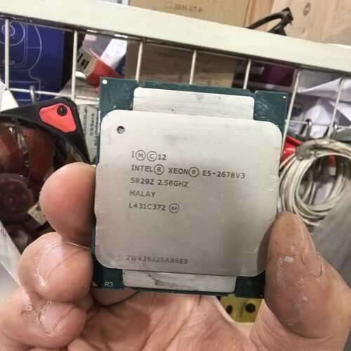 议价英特尔至强E5-2678V3 12核24线程 2.5GHz（维修）