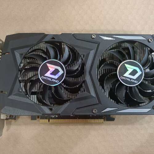 议价迪兰RX460 酷能4G显卡 网吧拆机 无修无暗病 实物图（维修）