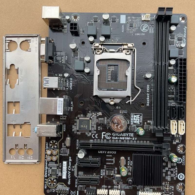 议价技嘉GA-H81M-S1主板，LGA1150接口，支持第四代（维修）图片