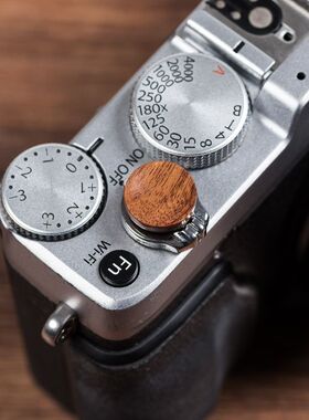 富士相机快门按钮XPRO3 X100V XT4 XT5 XT30二代 X-E4 Zf复古木制